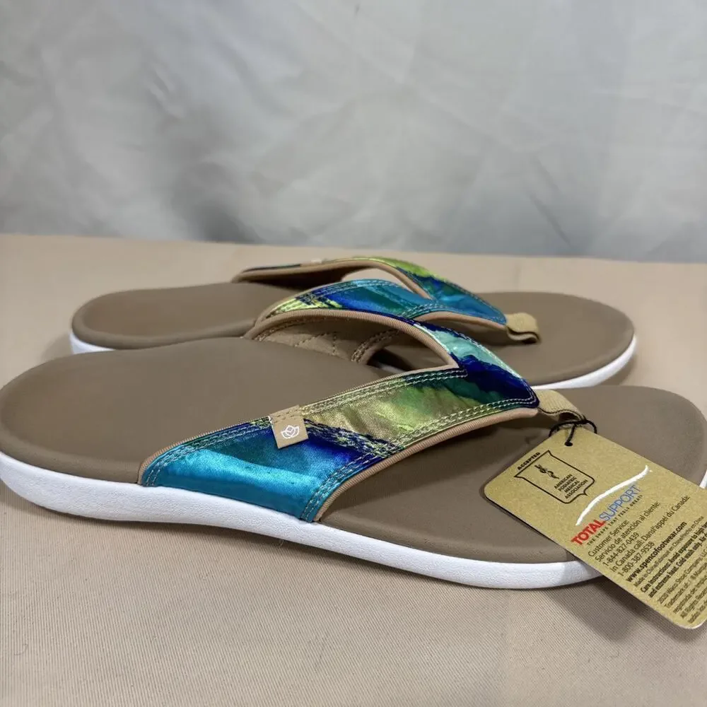 Spenco Total Support Women's Orthotic-grade Sandals Arch Cushioned 12 wide